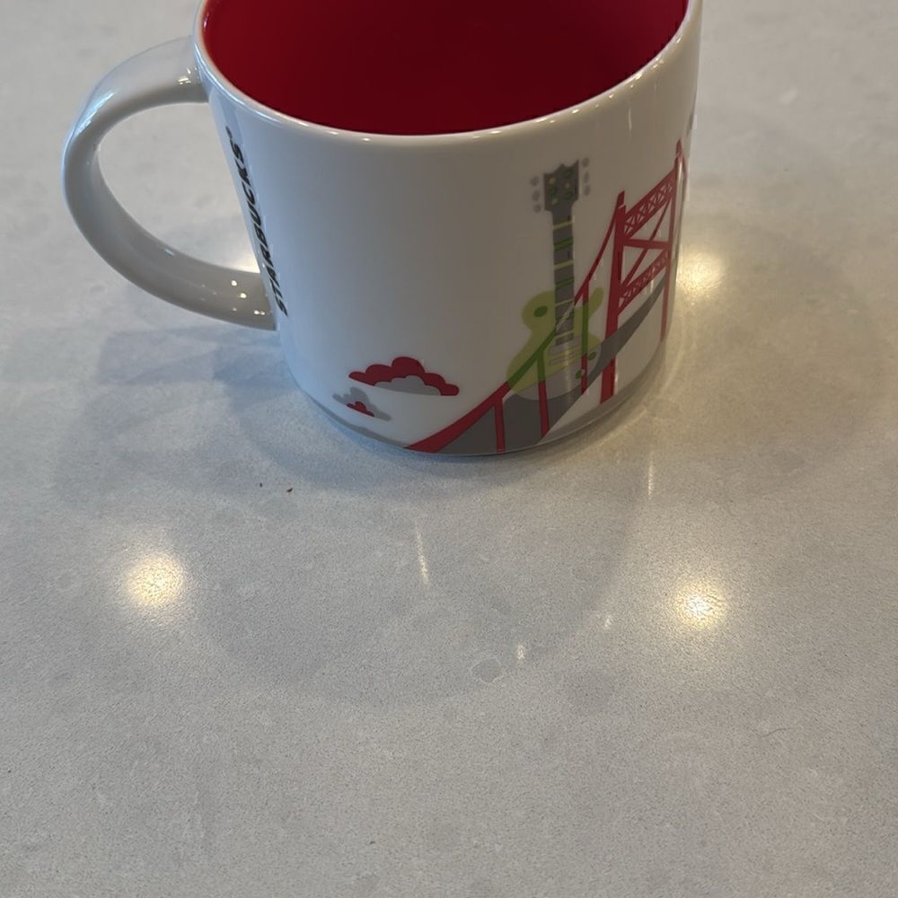 Starbucks Ohio, 2017 you are here coffee cup excellent condition, cardinals fun! - Picture 3 of 6